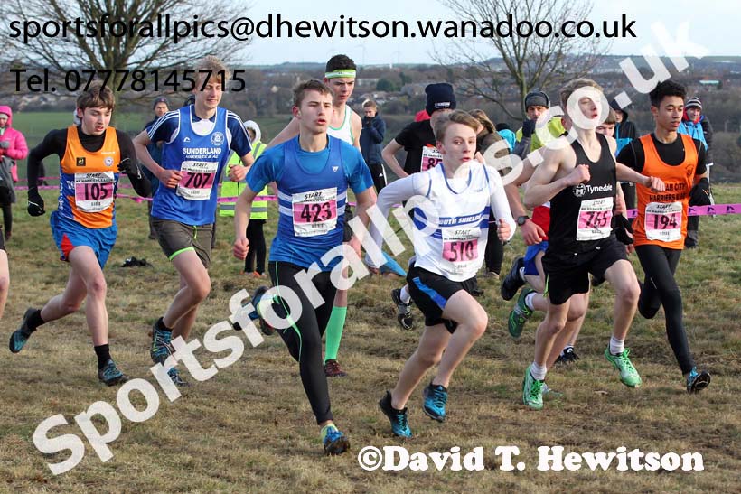 Mens under-17s Start Fitness NEHL, Aykley Heads, Durham. Photo: David T. Hewitson/Sports for All Pics